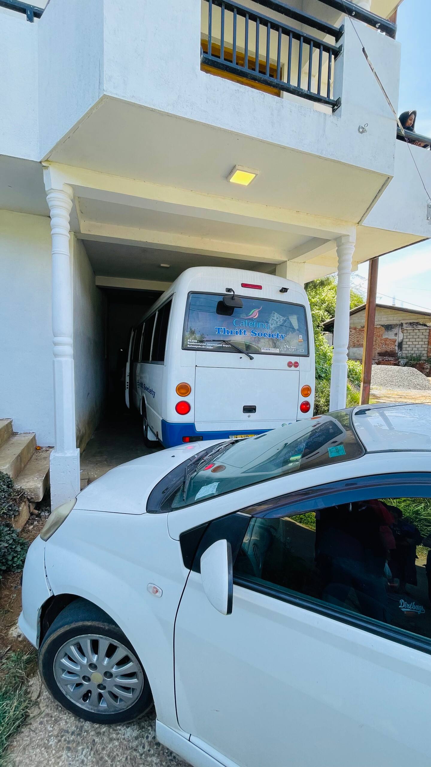 On-site parking at the guest house